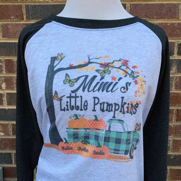 Mimi's Little Pumpkins Personalized Shirt